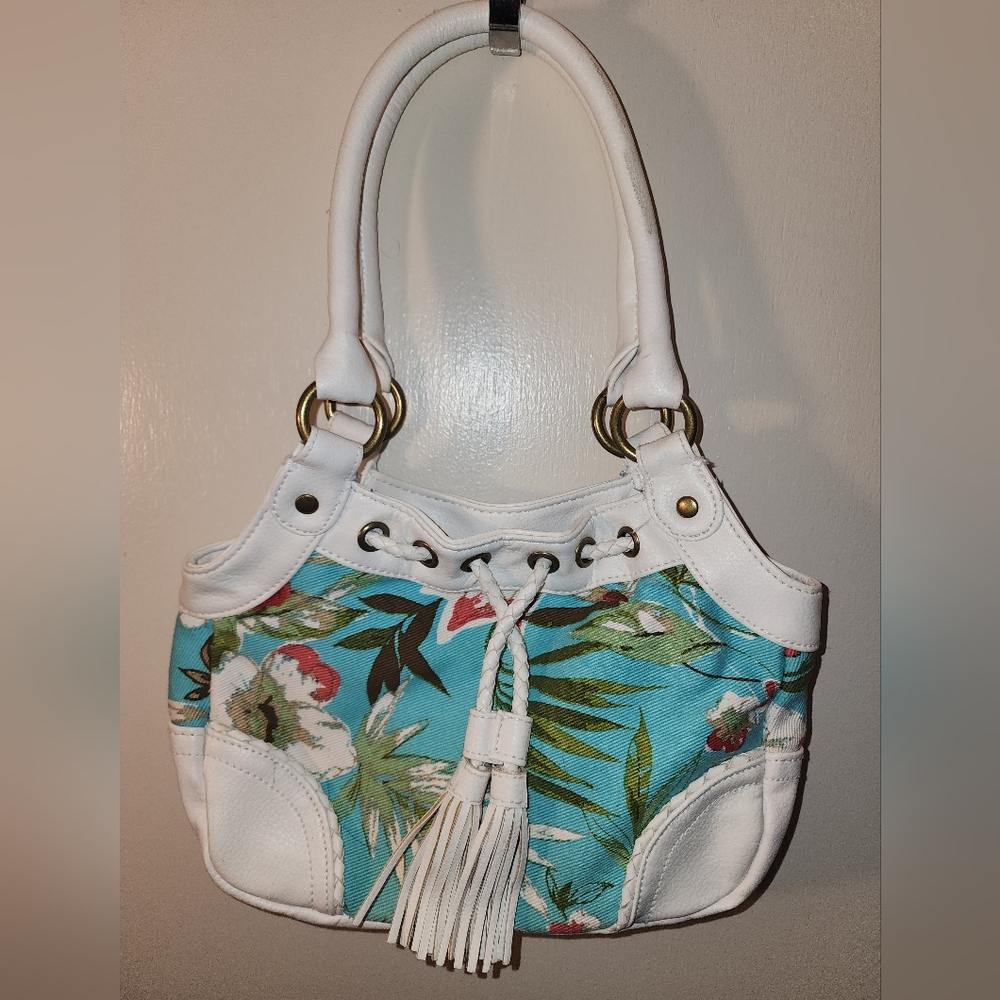 Vintage Floral Side Purse